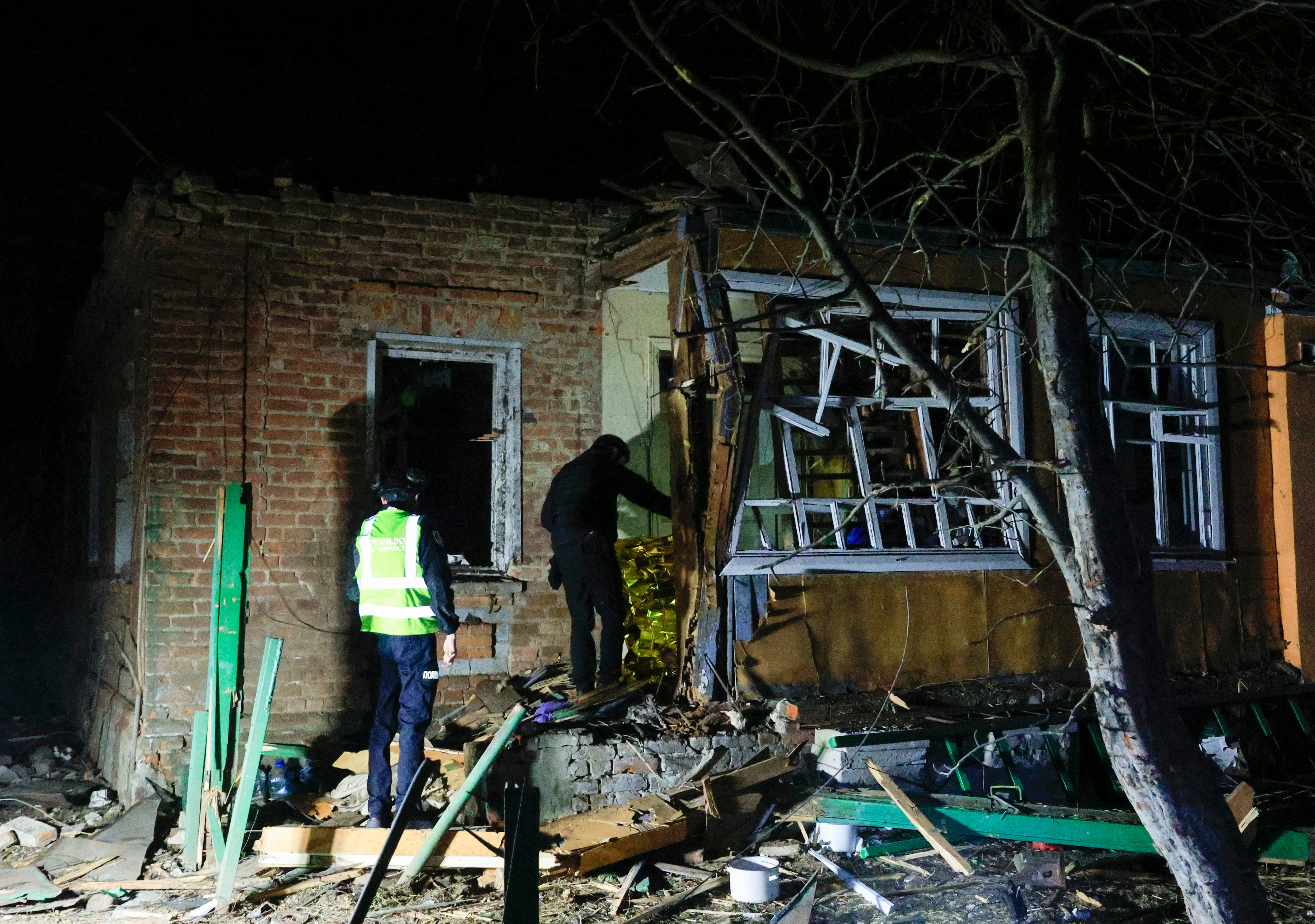 Ataques rusos en Ucrania.