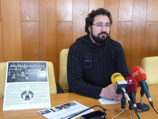 Abel Herrero, integrante de Podemos Elda