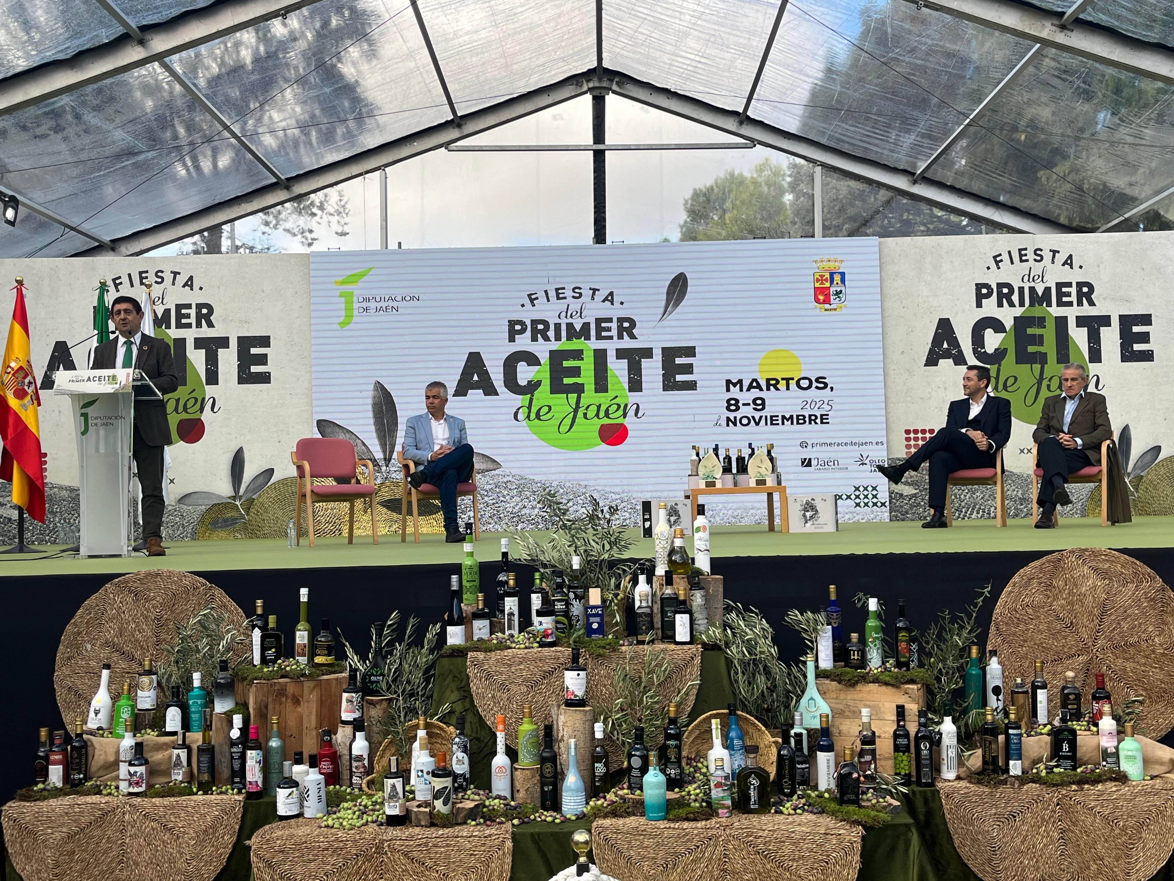 Inauguración de la Fiesta del Primer Aceite de Jaén.