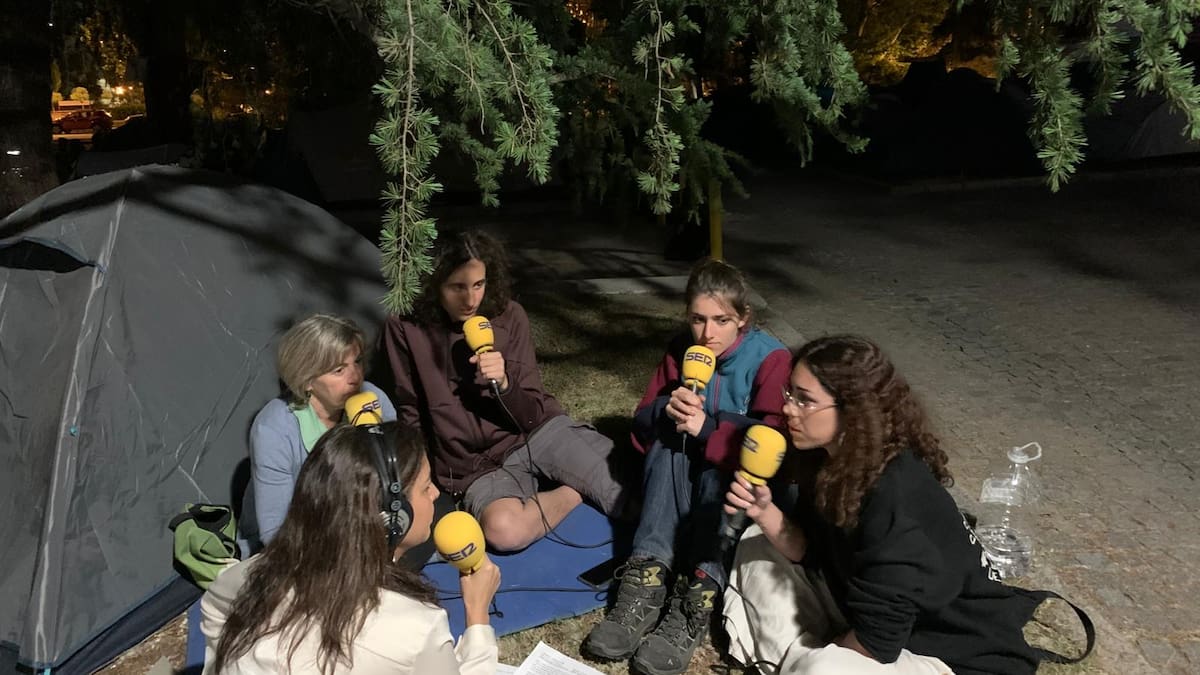 Yo estuve en las acampadas universitarias por la paz en Gaza