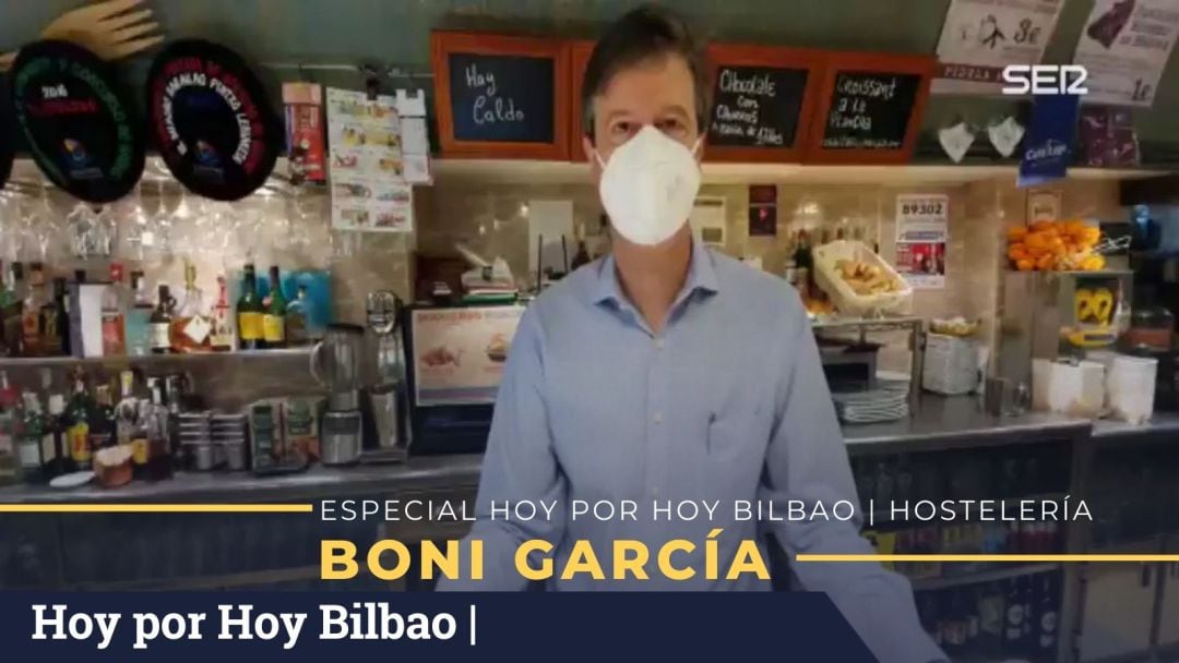 Boni Garcia, propietario del &#039;Bar Lago&#039; de Bilbao