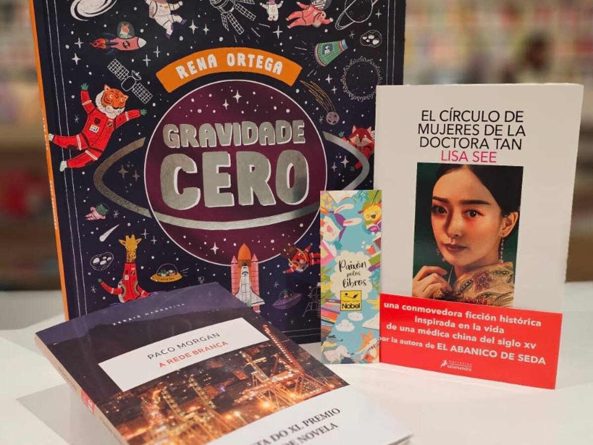Celia Fernández en O faiado dos libros del 22 de marzo