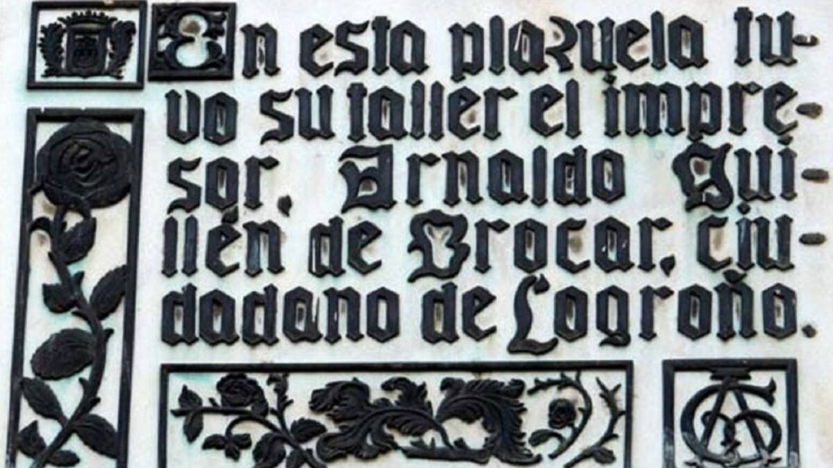 Guillem de Brocar (Logroño)