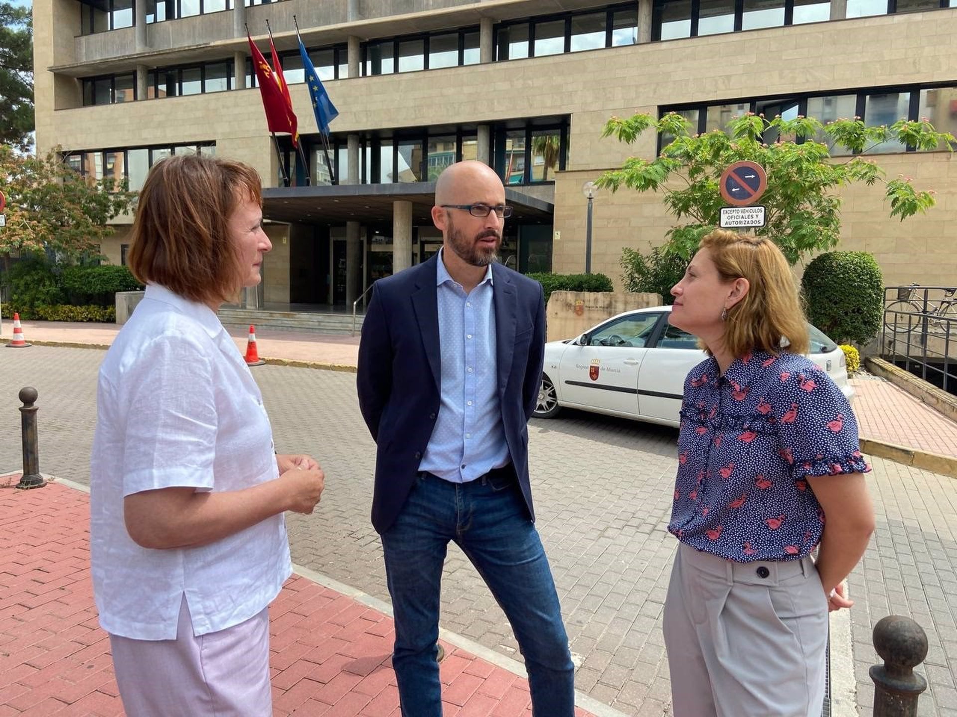 Nacho Álvarez, secretario estatal de Economía de Podemos, y María Marín, candidata de Podemos - Izquierda Unida - Alianza Verde a la Presidencia RegionalPOLITICA ESPAÑA EUROPA MURCIA
PODEMOS-IU-VERDES Y AV