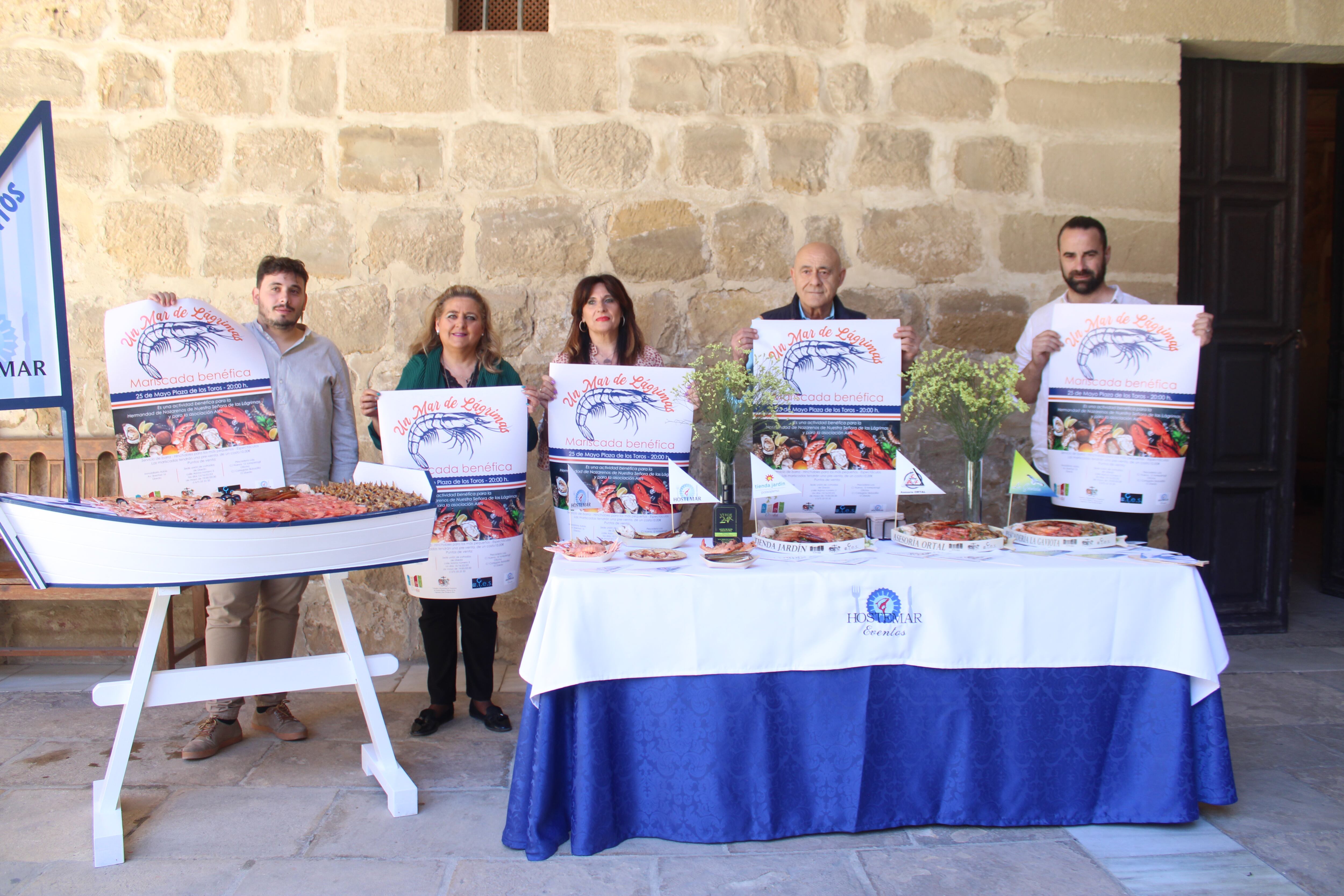 Úbeda celebrará una degustación de marisco solidaria organizada por la Cofradía de las Lágrimas