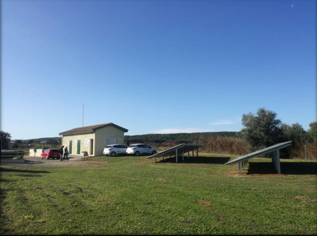 Les plaques de la depuradora