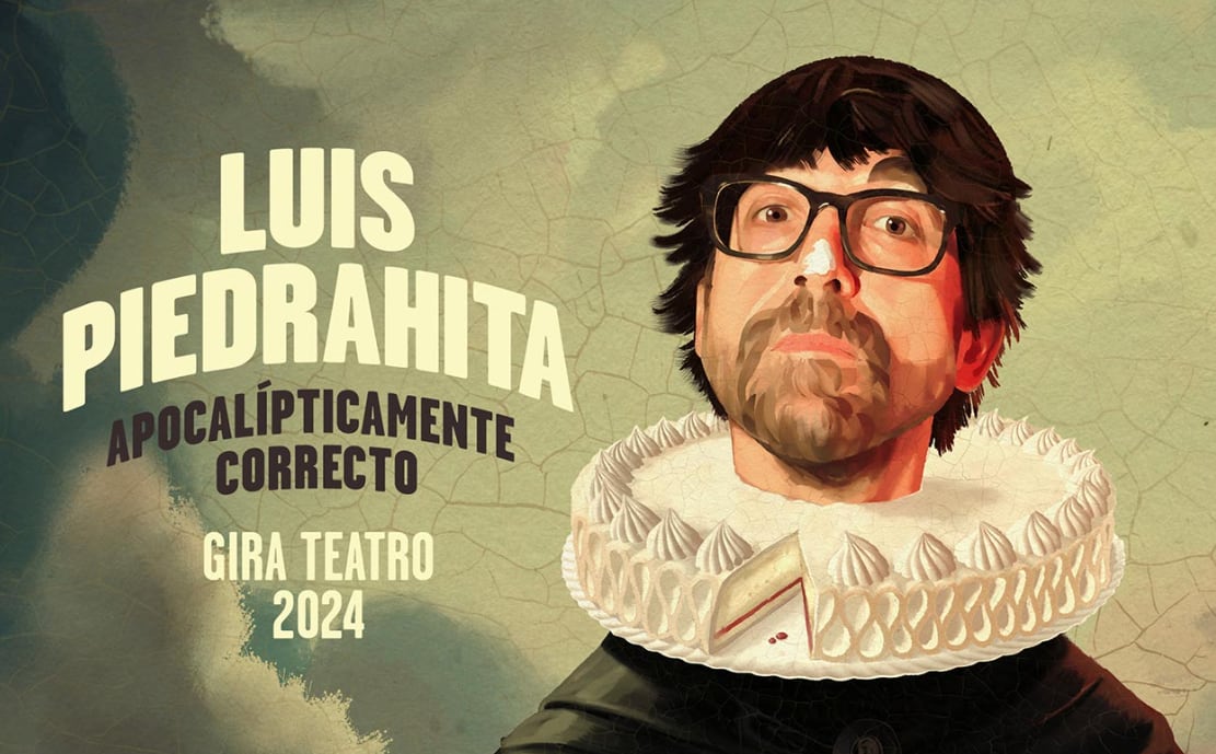 Cartel del nuevo espectáculo de Luis Piedrahita