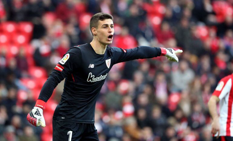 Kepa Arrizabalaga, portero internacional del Athletic Club de Bilbao