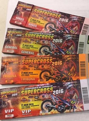 Entradas para el Campeonato de España