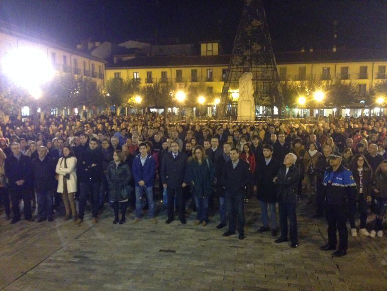 Concentración en Plaza Mayor