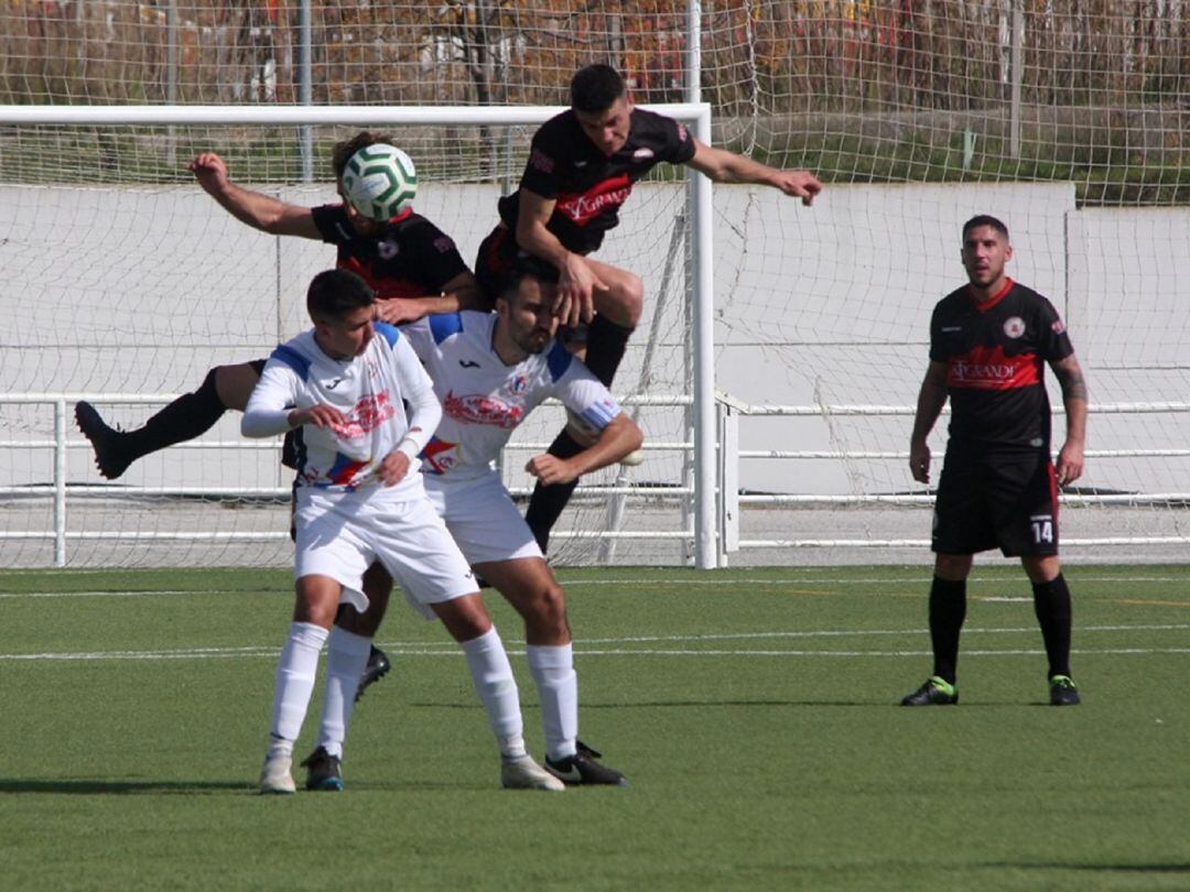 Un momento de un partido.