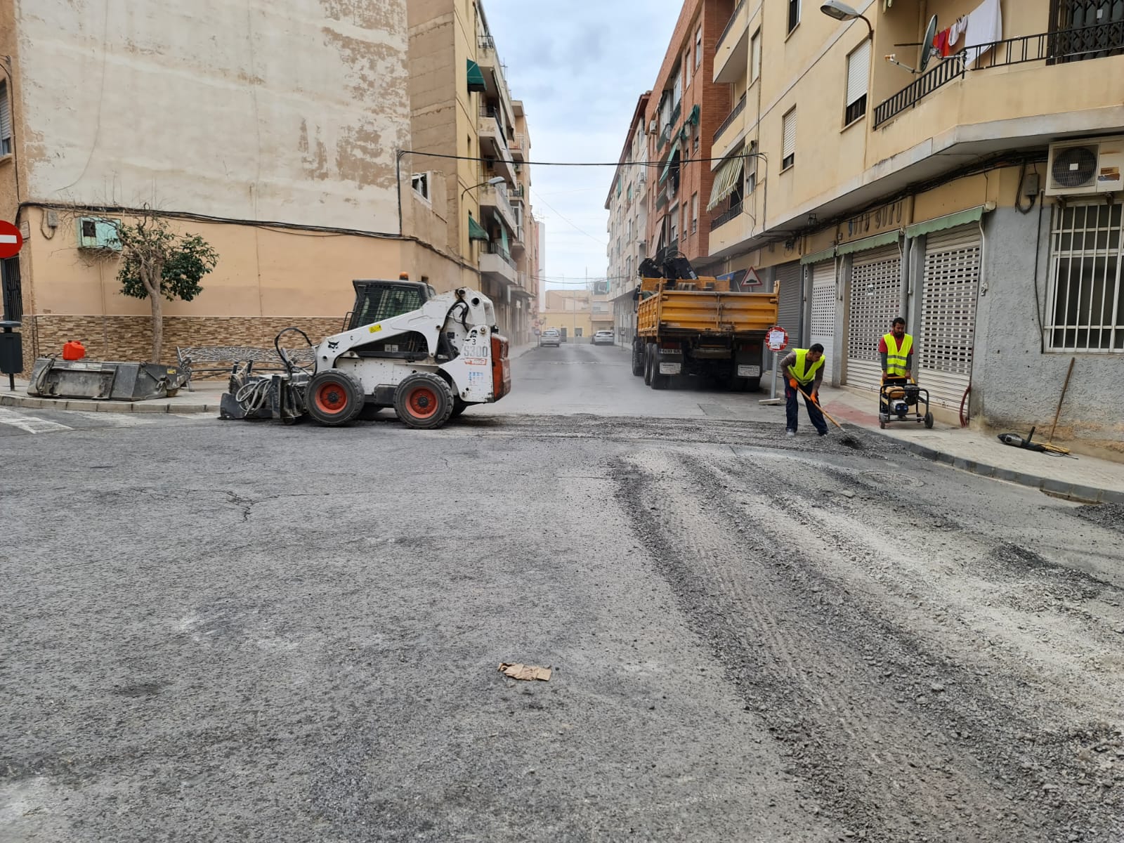 Actuación en la calle Tabarca y El Huerto