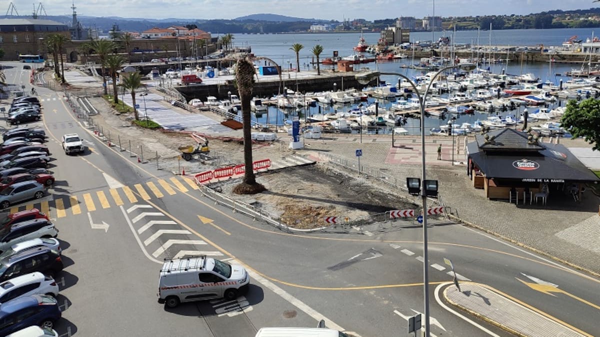 Sin grandes incidencias en la primera jornada del corte de tráfico de la carretera baja del puerto