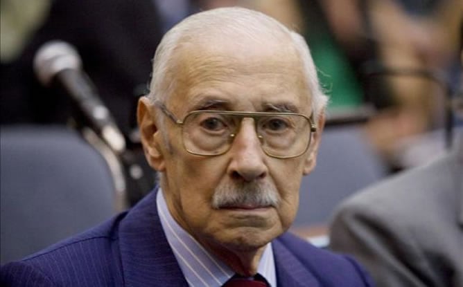 El exdictador argentino Jorge Rafael Videla