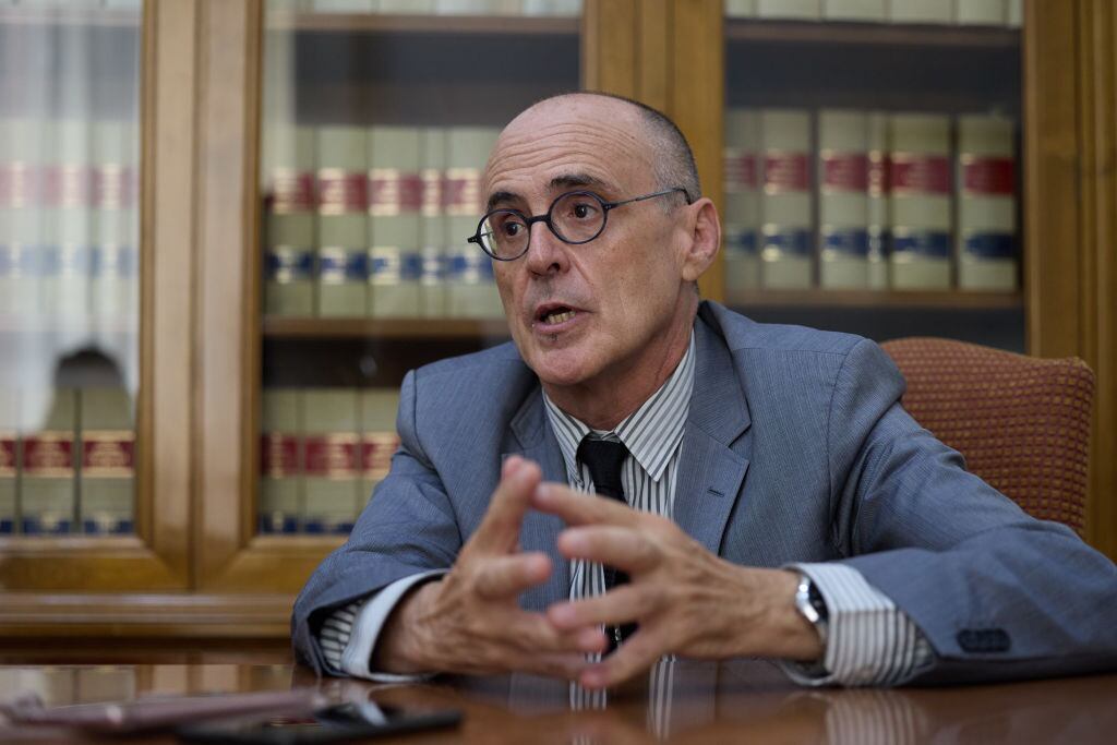 Miguel Ángel Aguilar, fiscal, coordinador de la fiscalía contra los delitos de odio y discriminación