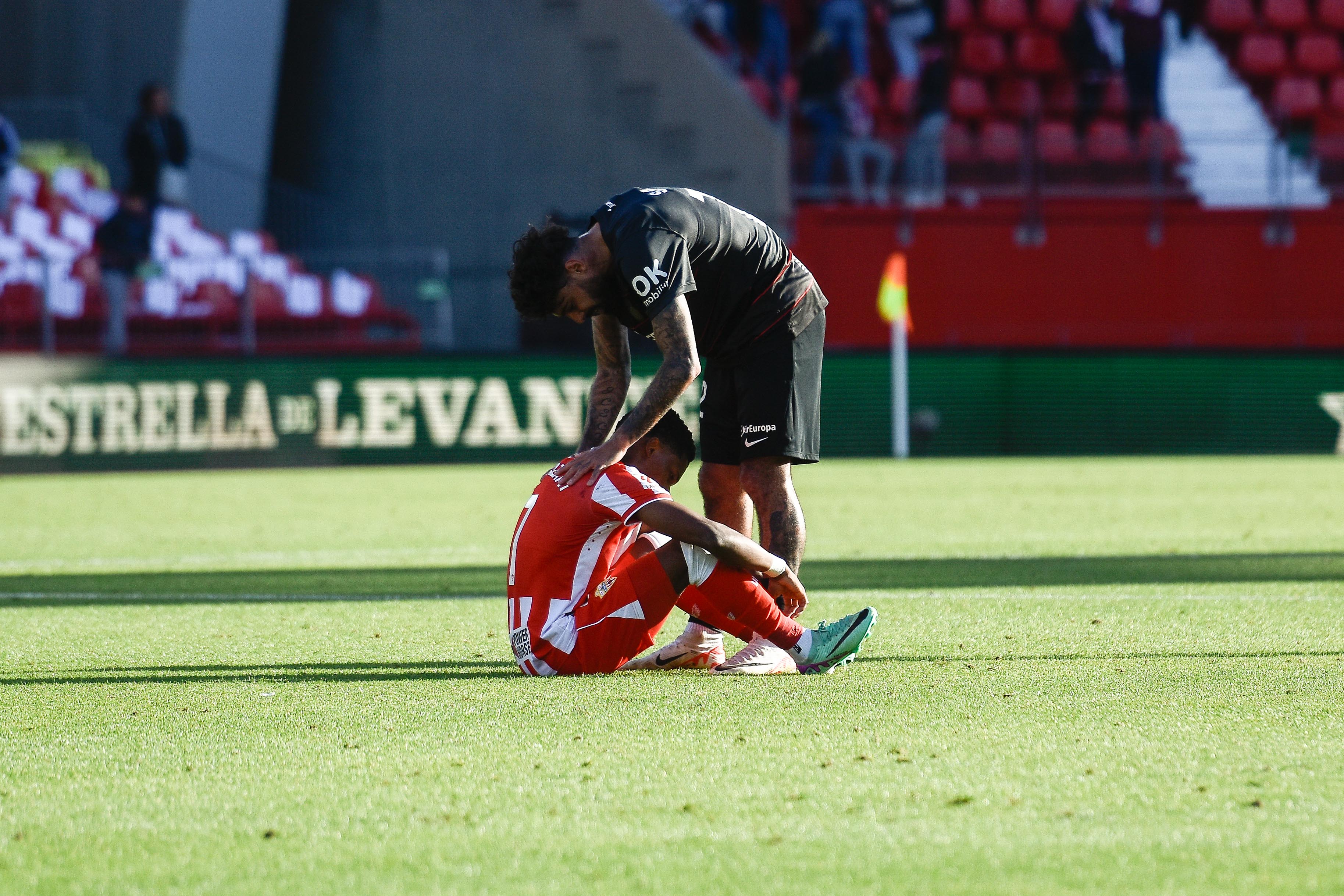 La imagen de la derrota.