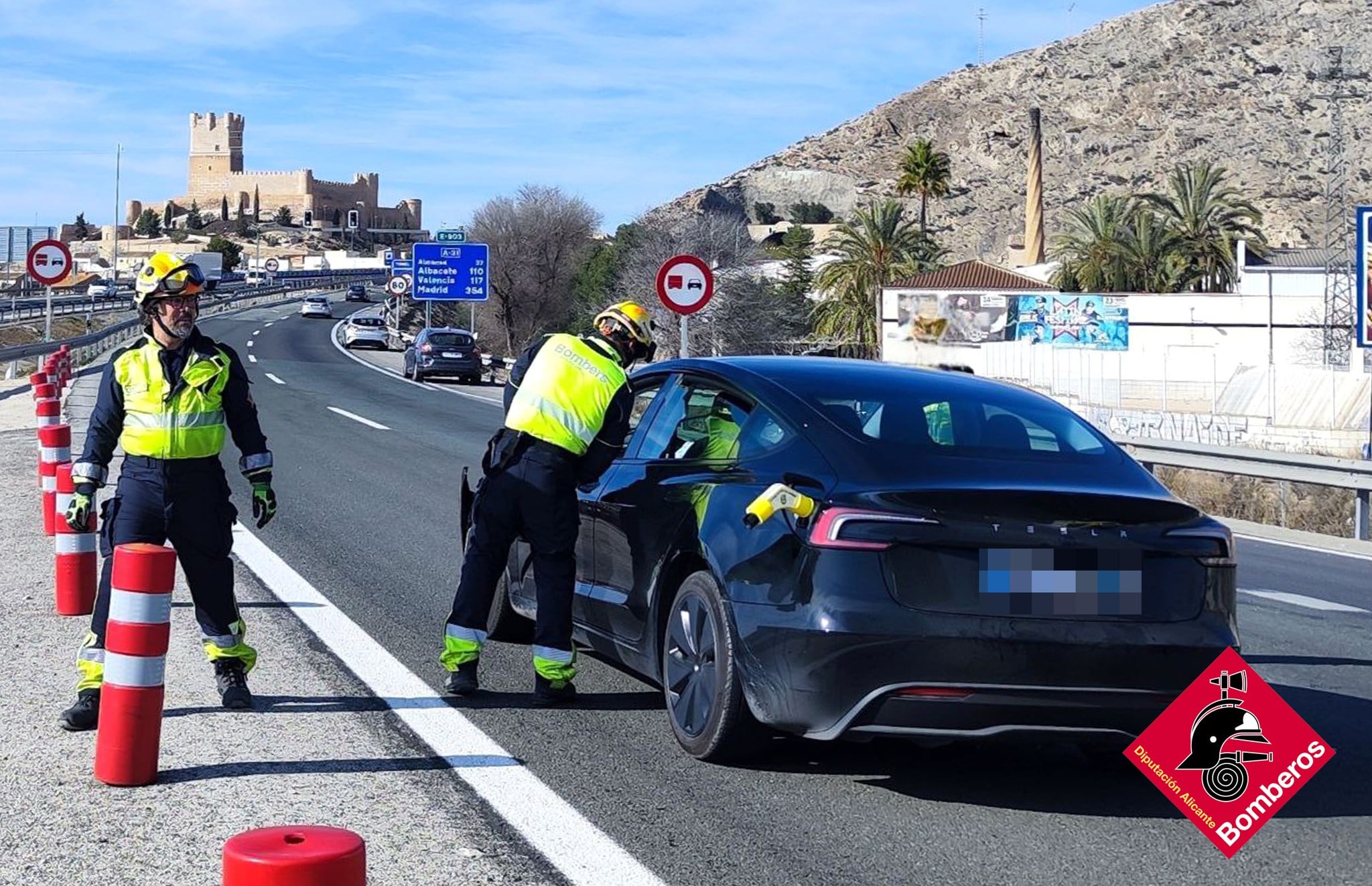 Accidente de tráfico en Villena