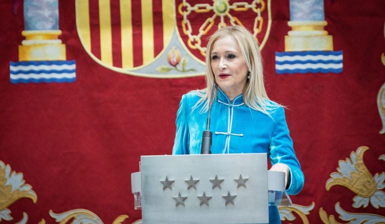 Cristina Cifuentes, presidenta de la Comunidad de Madrid.