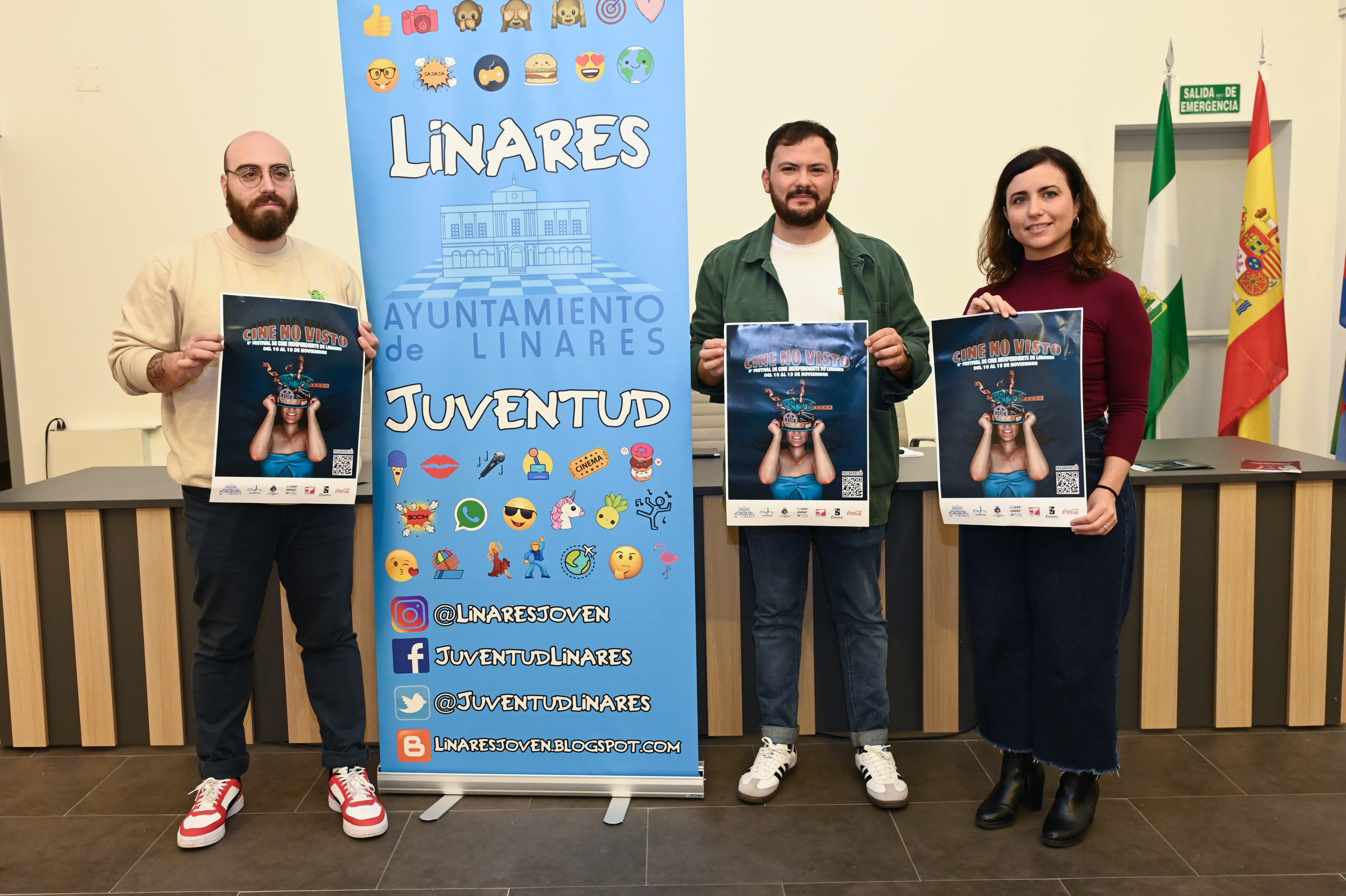 Presentación del Festival de Cine no Visto de Linares 2023.