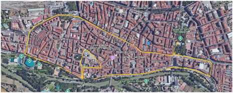 Circuito de la prueba