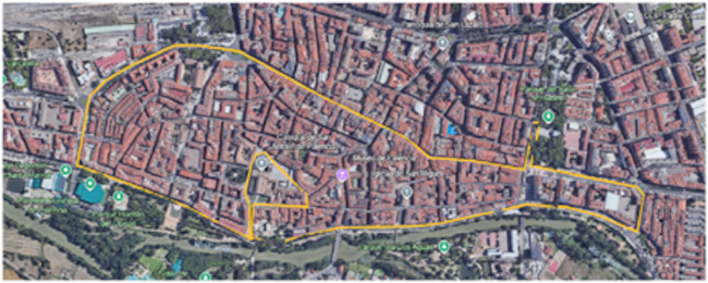 Circuito de la prueba