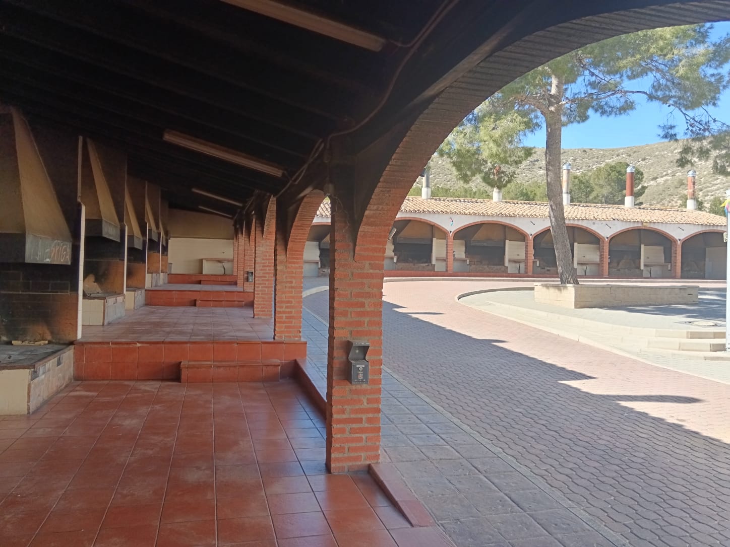 Patio de cocinas del Santuario