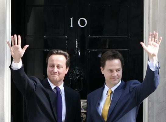 El número 10 de Downing Street, residencia oficial de David Cameron.