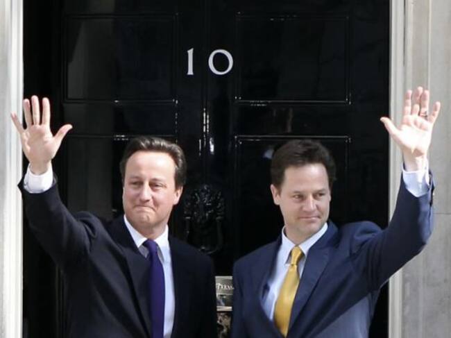 El número 10 de Downing Street, residencia oficial de David Cameron.