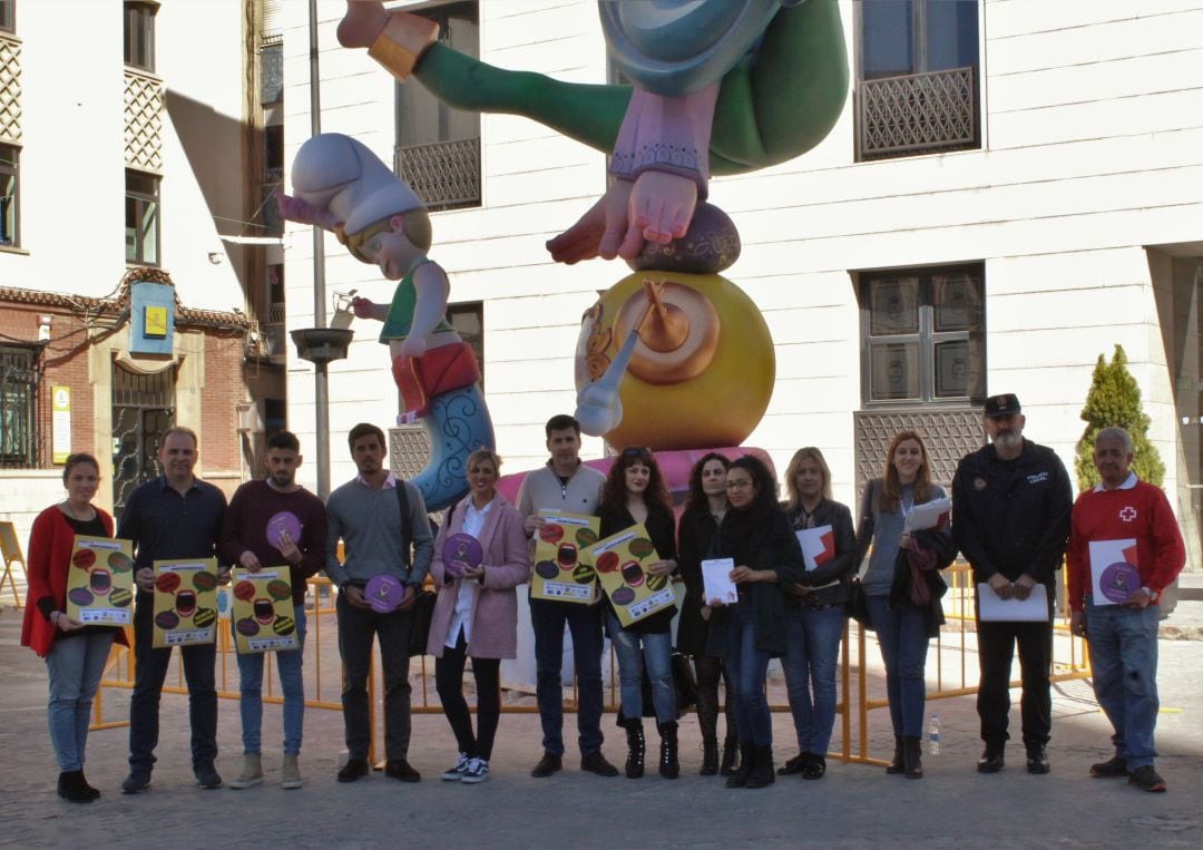 Presentación campaña contra agresiones sexuales en Fallas