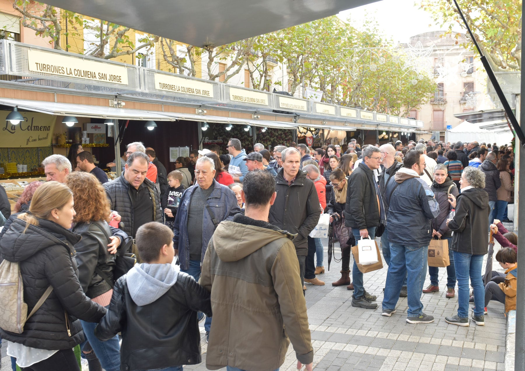 Una imatge de l&#039;edició anterior del Mercat del Nadal