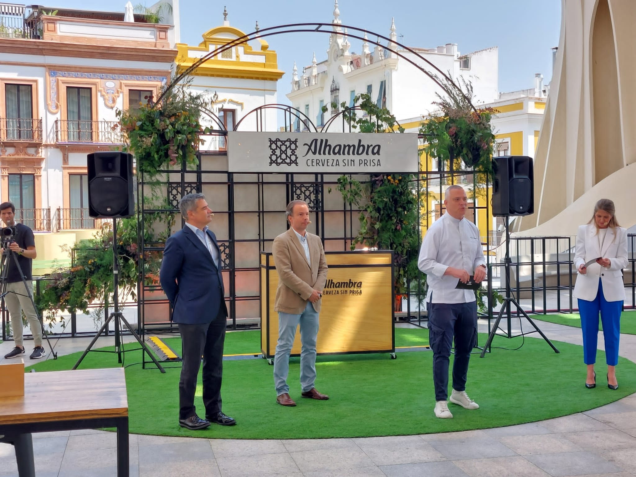 Inauguración de Saborea Sin Prisa en Las Setas de Sevilla