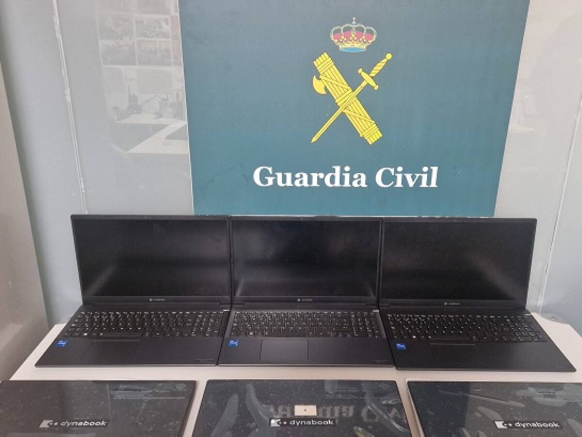 Un detenido en Algeciras con seis portátiles robados en Madrid