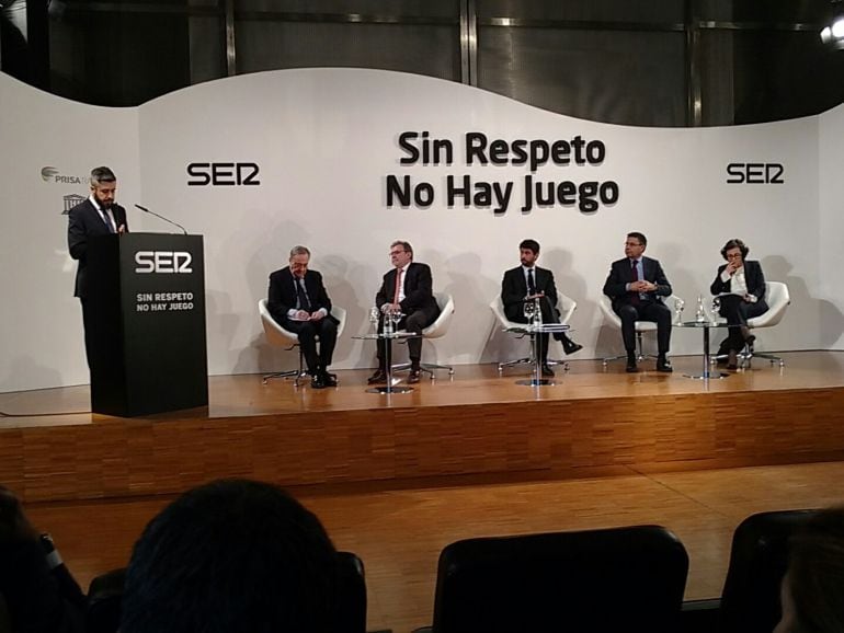 Acto de presentación de la campaña &#039;Sin respeto no hay juego&#039;