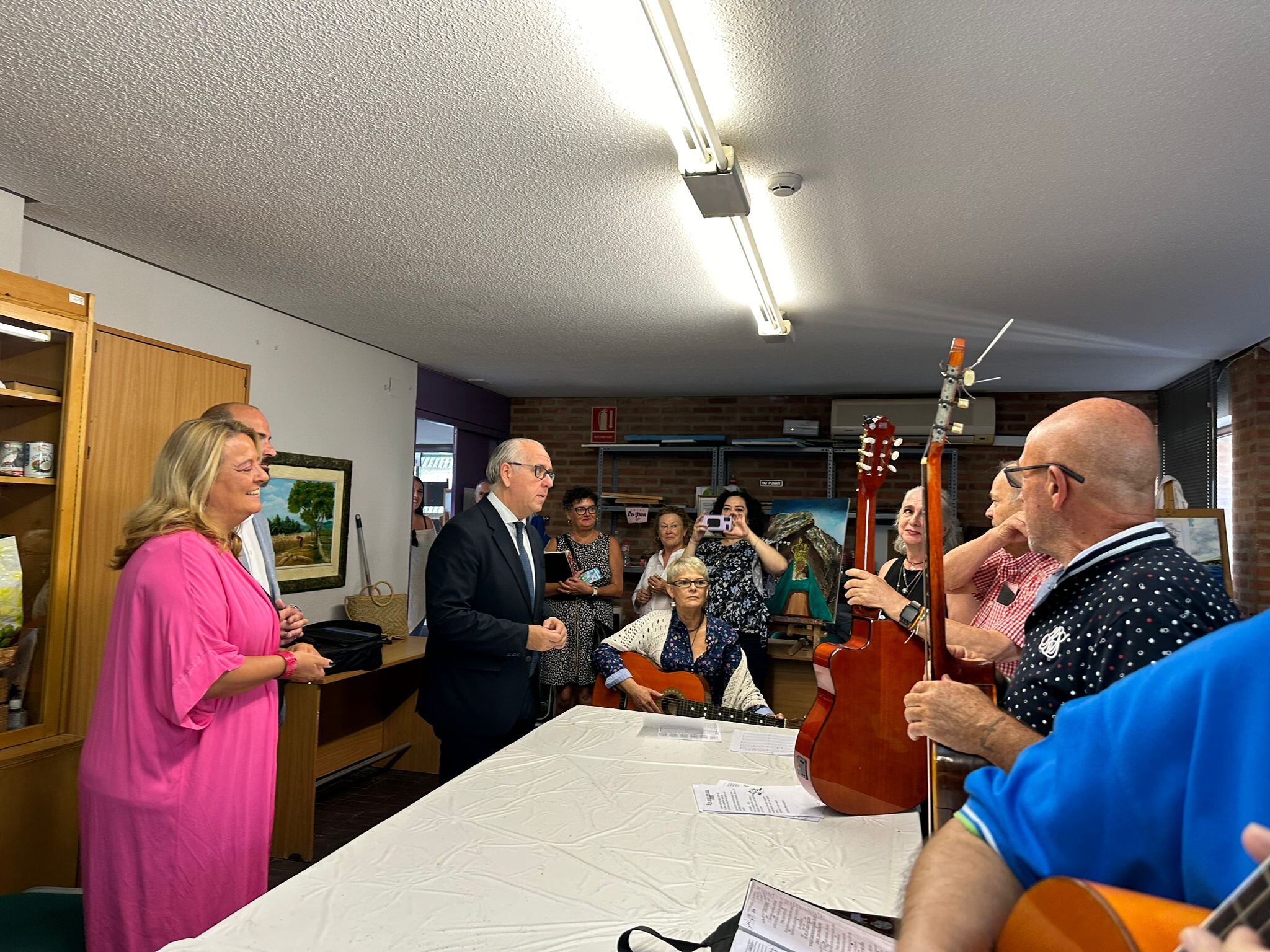 Visita al Centro de Participación Activa de Andújar