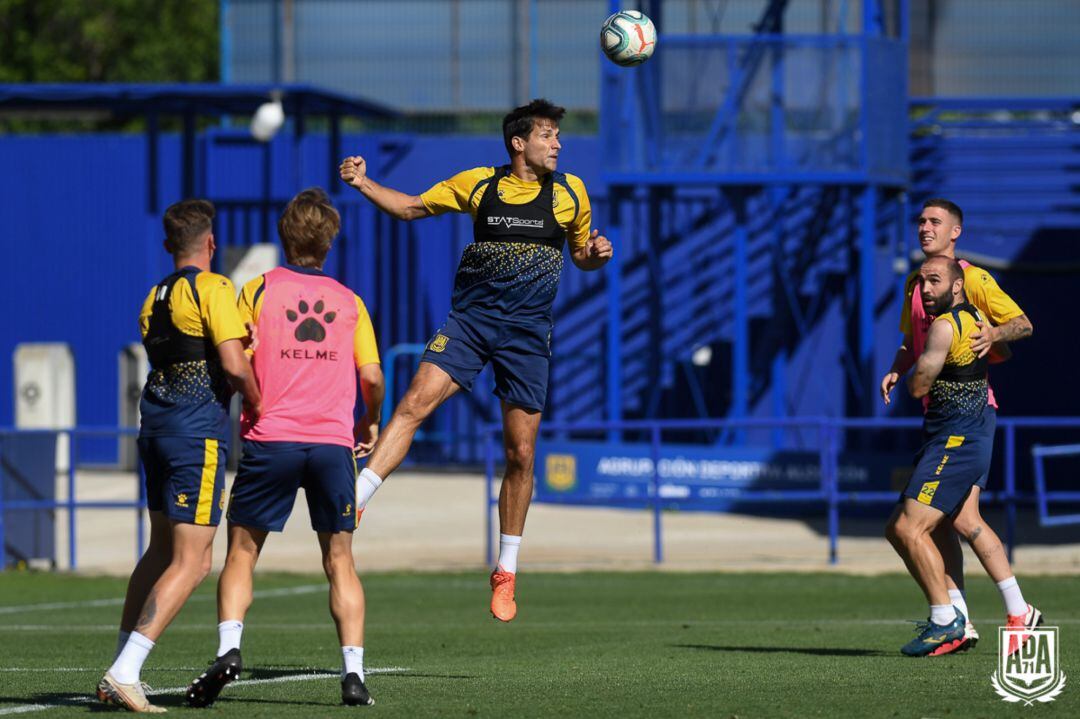 Entrenamiento de la AD Alcorcón