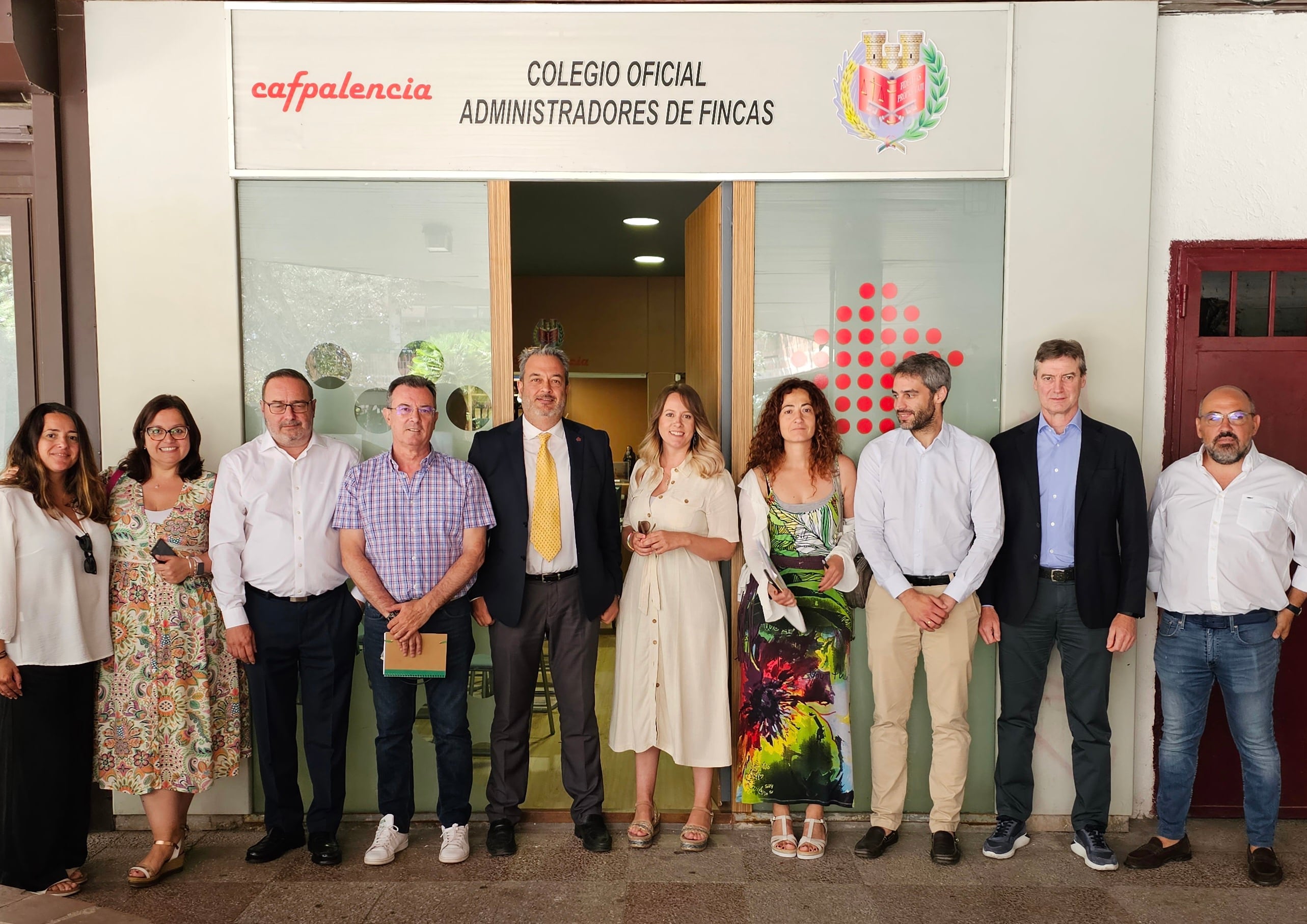 Iberdrola presenta su primera red de calor renovables en el Colegio de Administradores de Fincas de Palencia