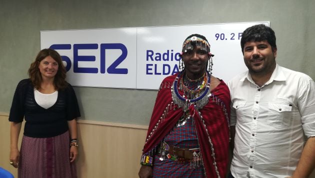 María Ruiz, Daniel Purrenkei y Francisco Mollar