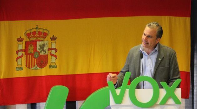 El secretario general de Vox, Javier Ortega Smith.