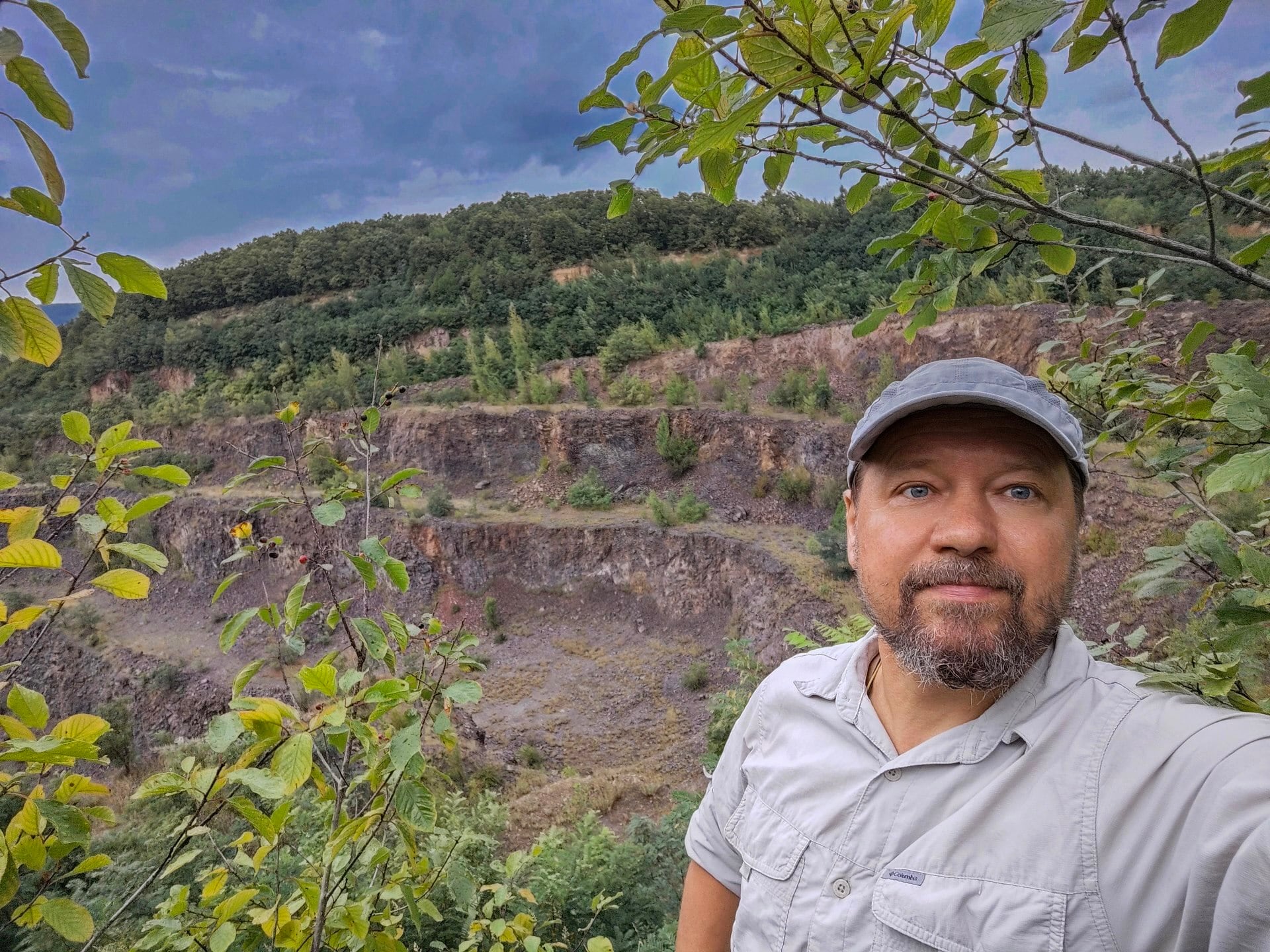 El autor principal del estudio Roman Garba en el sitio de Korolevo I. (agosto de 2023).
Crédito: Roman Garba