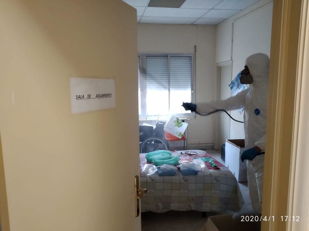 Diputación retoma la desinfección de residencias en la provincia