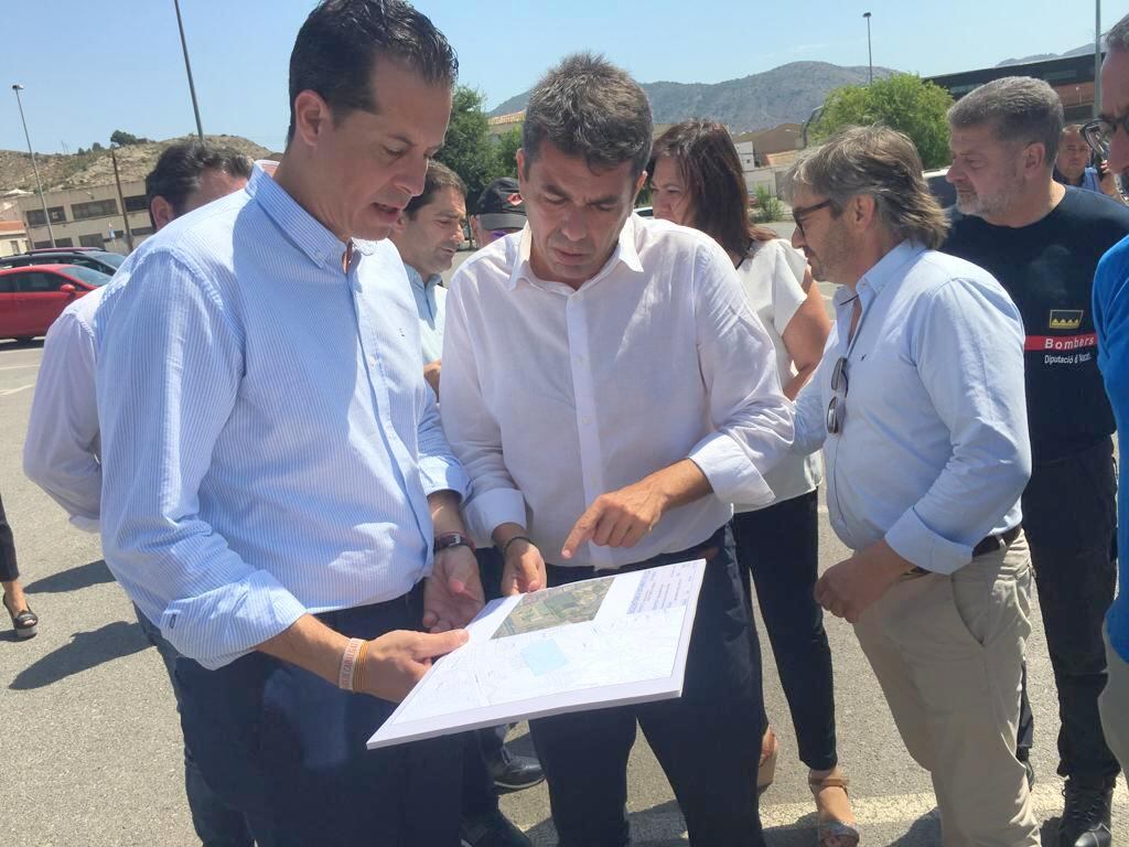 Presentación del anteproyecto nuevo parque bomberos Elda