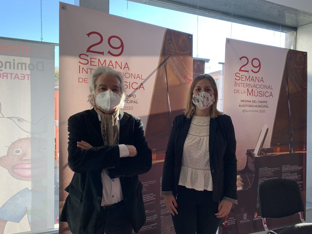 Emiliano Allende y Cristina Aranda han presentado la Semana Internacional de la Música