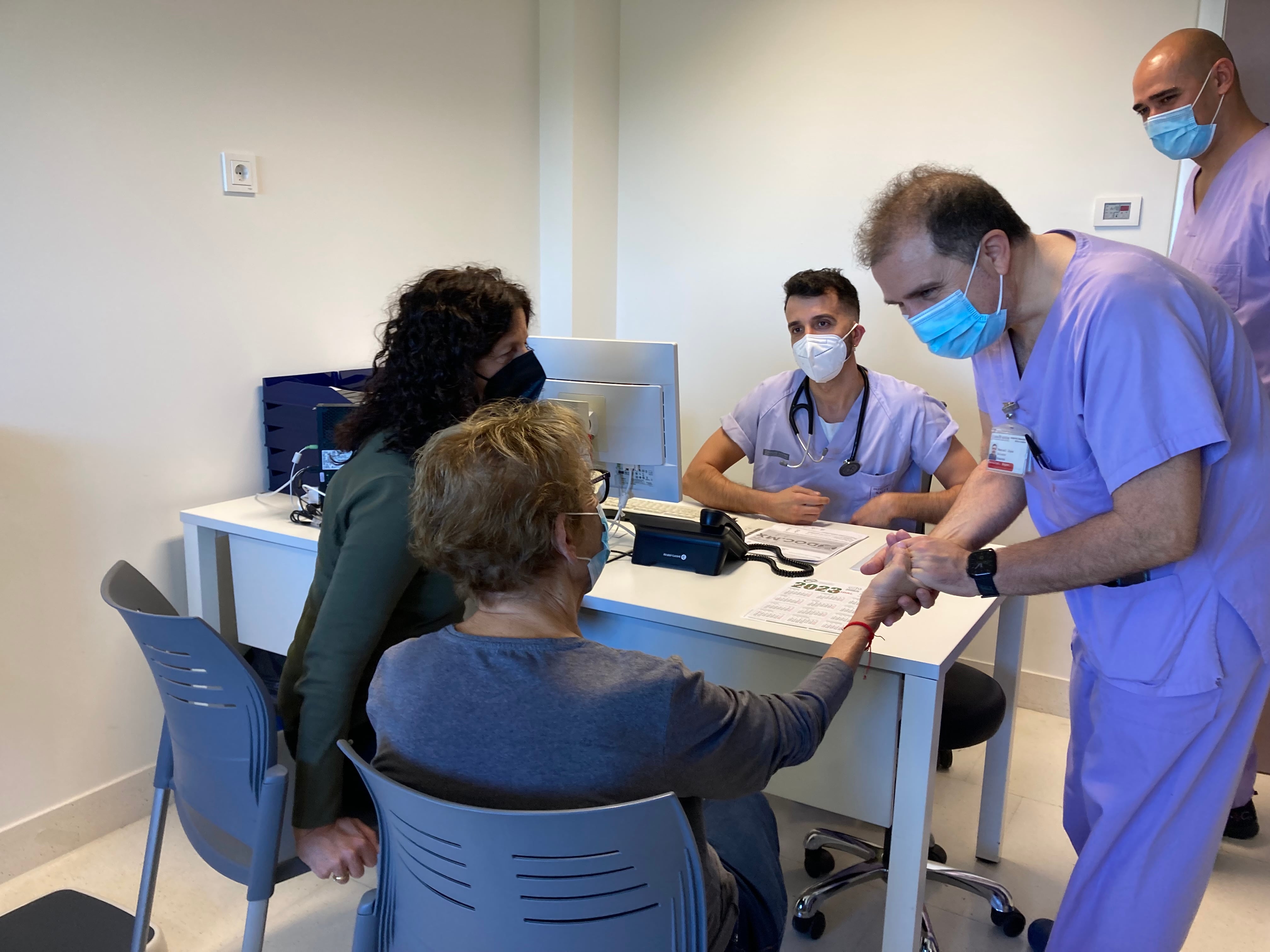 Consulta post-UCI del hospital de Gandia.