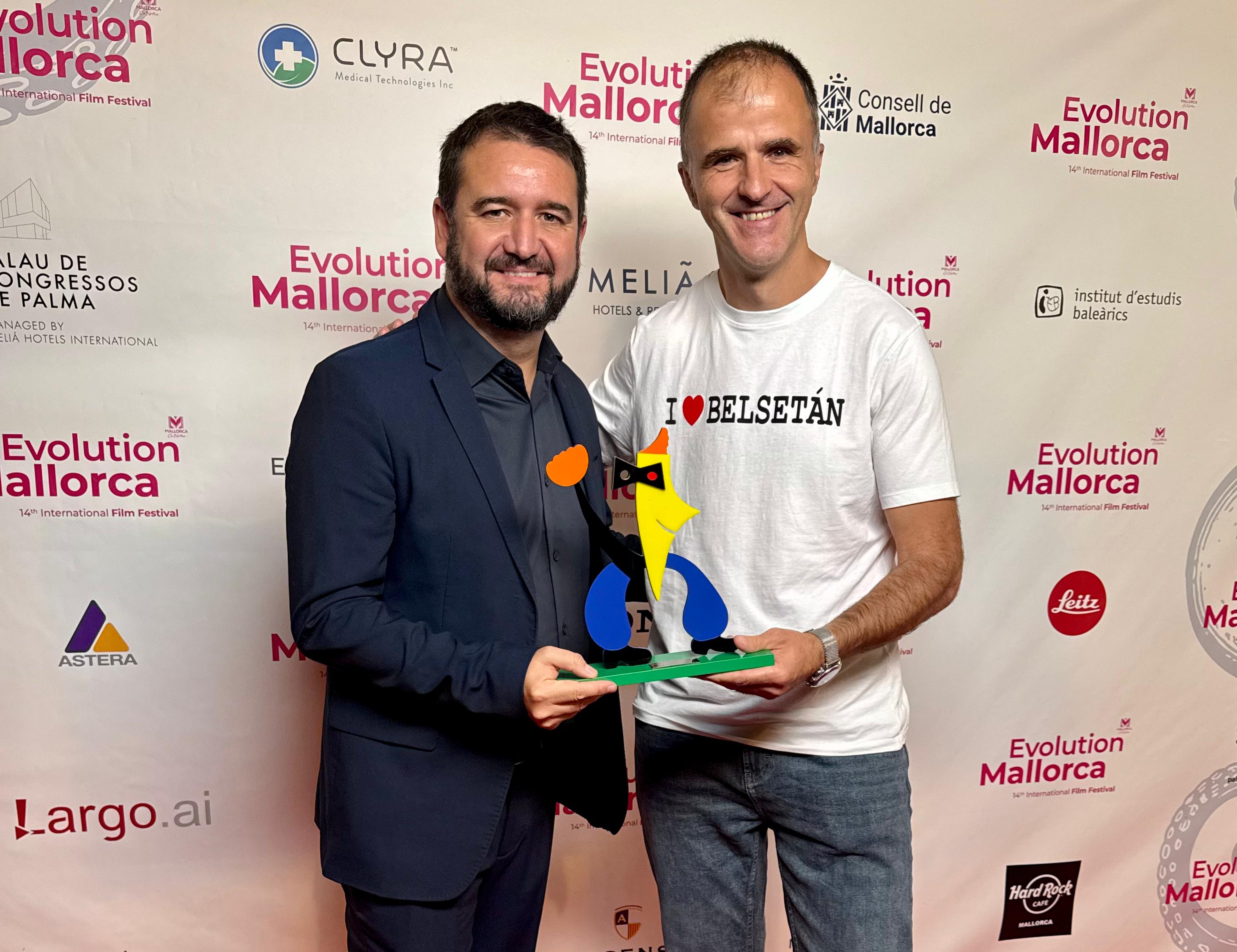 José Ángel Delgado, responsable de Cosmos Fan, y Maxi Campo, autor del documental