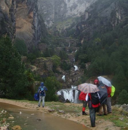 Día de lluvia en la montaña