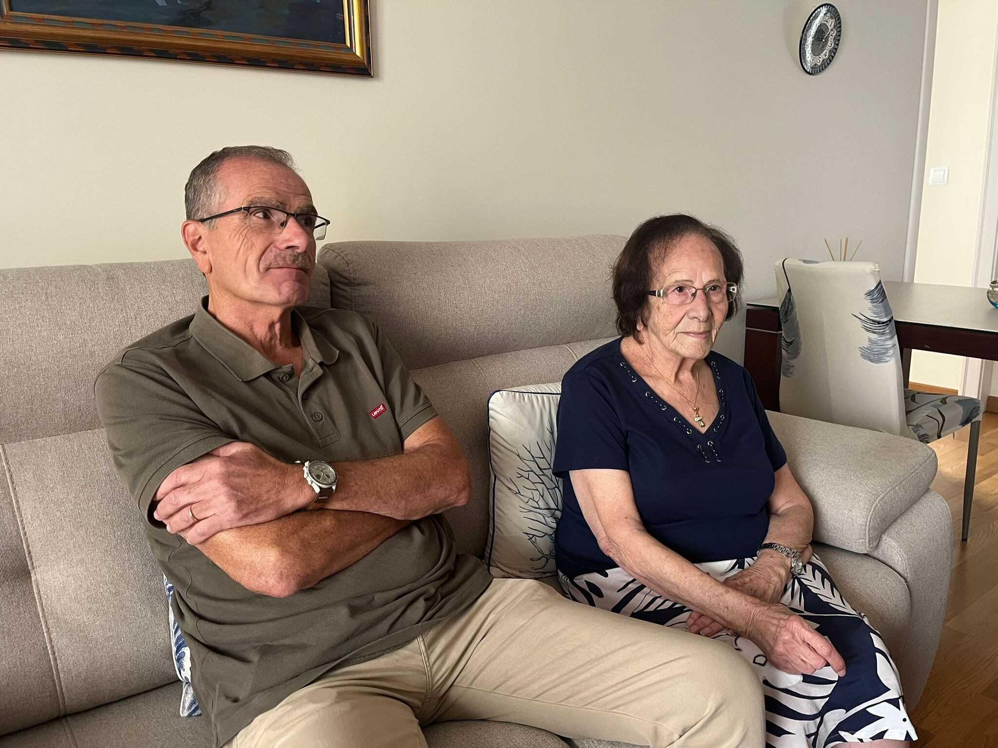 Fadwa y Elías, madre e hijo, en Hoy por hoy Cartagena