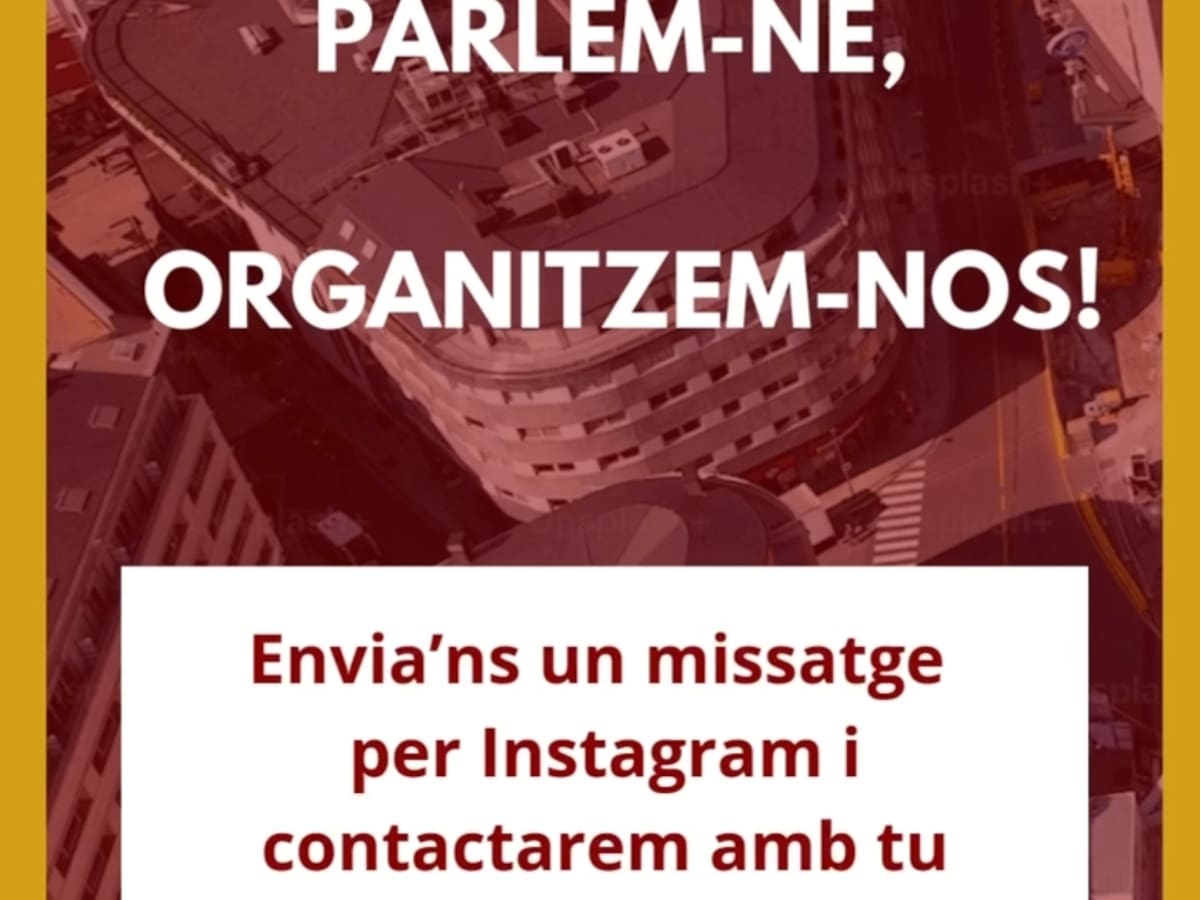 El Sindicat d'habitatge engega una campanya per recollir dades sobre les concessions dels pisos del parc públic