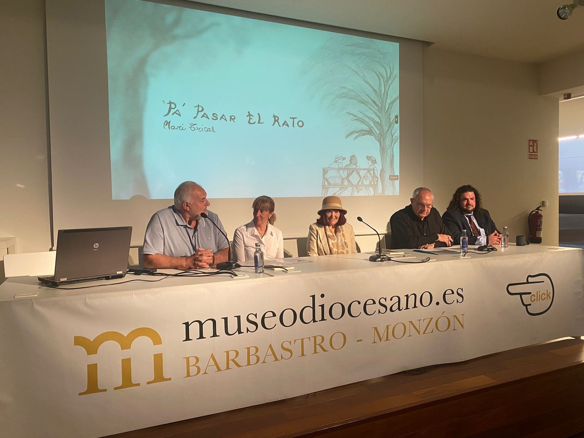 Presentación del libro de Mary Tricas en el Museo diocesano Barbastro-Monzón