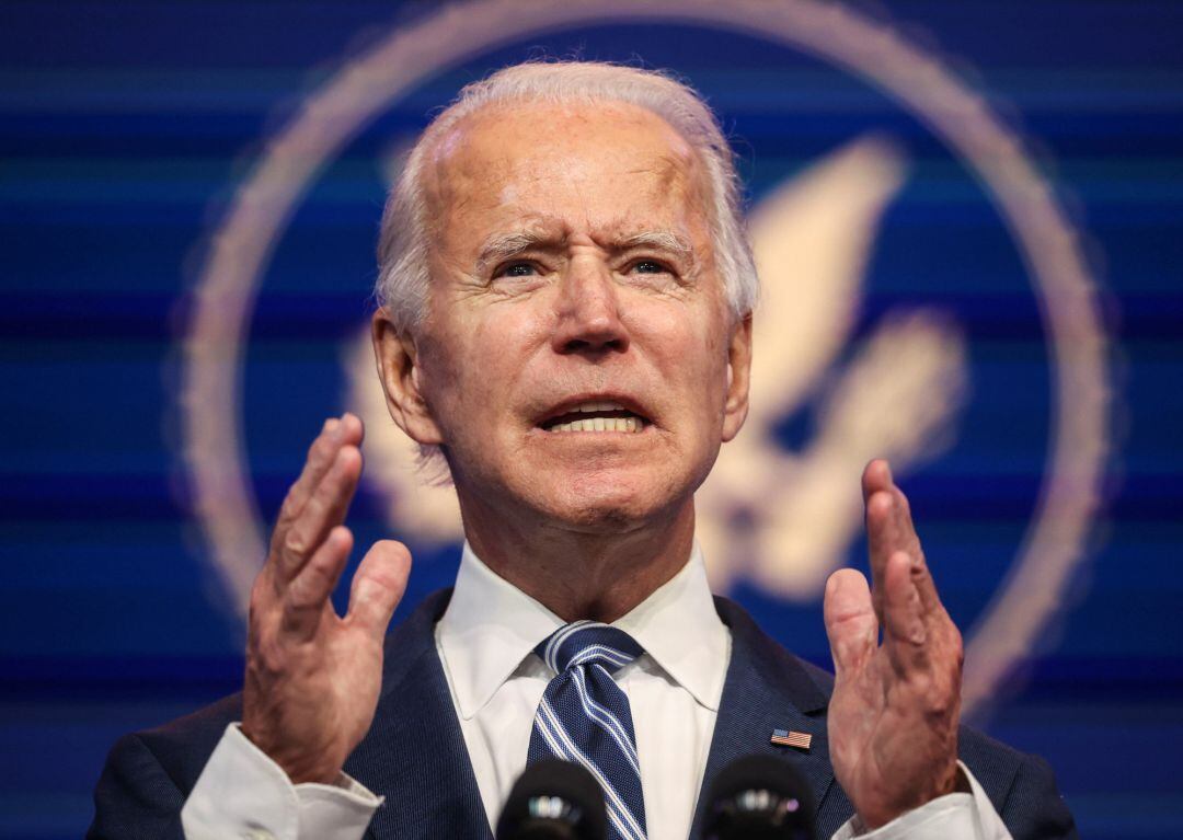 El presidente electo de EEUU, Joe Biden