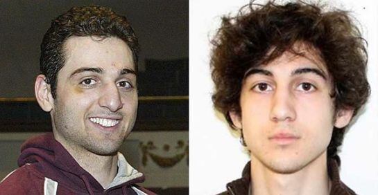 Los hermanos Tamerlan y Dzhokhar Tsarnaev